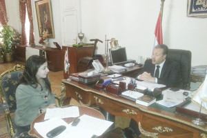 Angy Essam Inrterview Minister of Education Moheb al-Rafeie