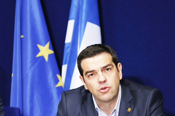 Greek prime minister Alexis Tsipras in Brussels: convinced he can get more than was originally offer